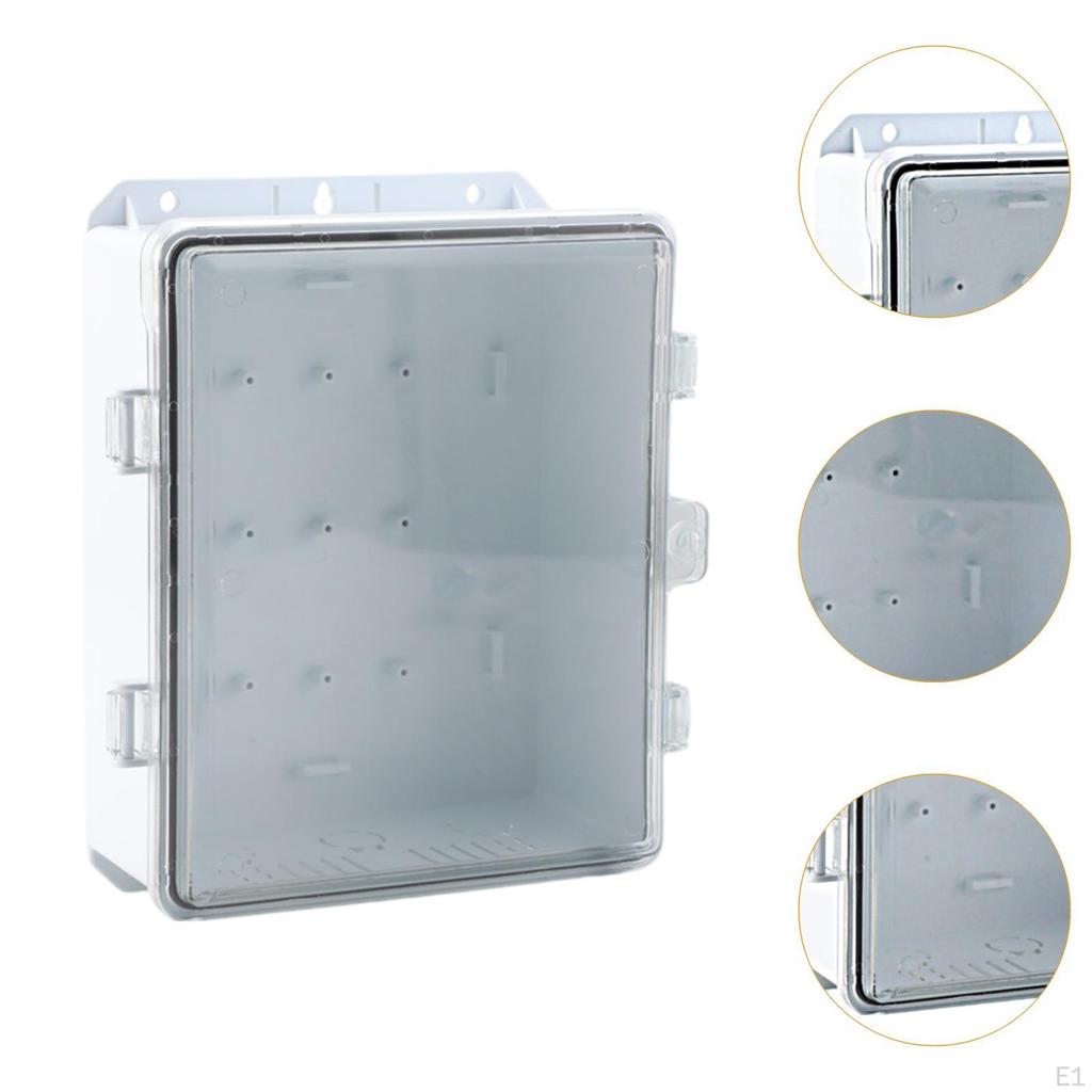 Power Distribution Box Electronics Buckle Junction Container Outdoor Utility Easy