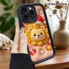 Phone case: 2D flat, suitable for iPhone 18, 17, 16, 15, 14, 13Pro protective case, little yellow lion, perfect Christmas and Halloween holiday gift