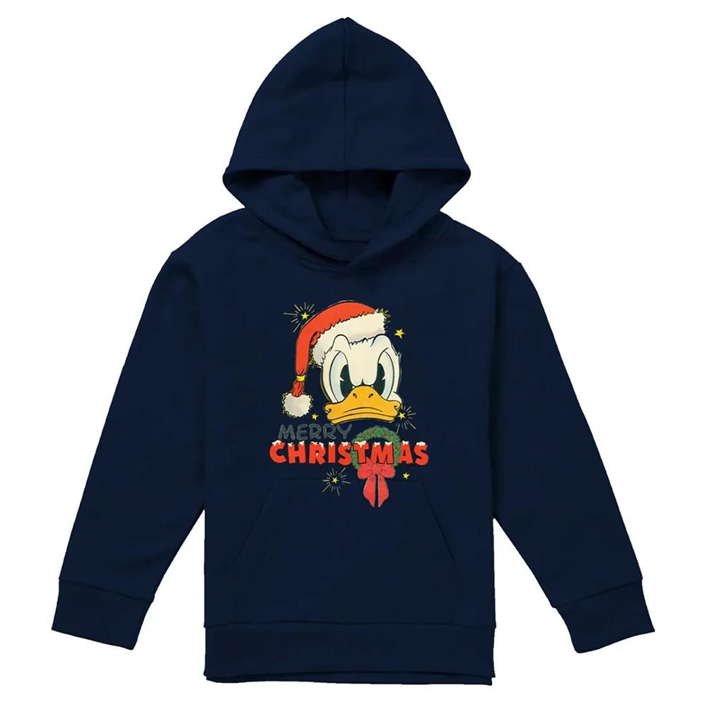 Donald Duck Childrens/Kids Merry Christmas Hoodie