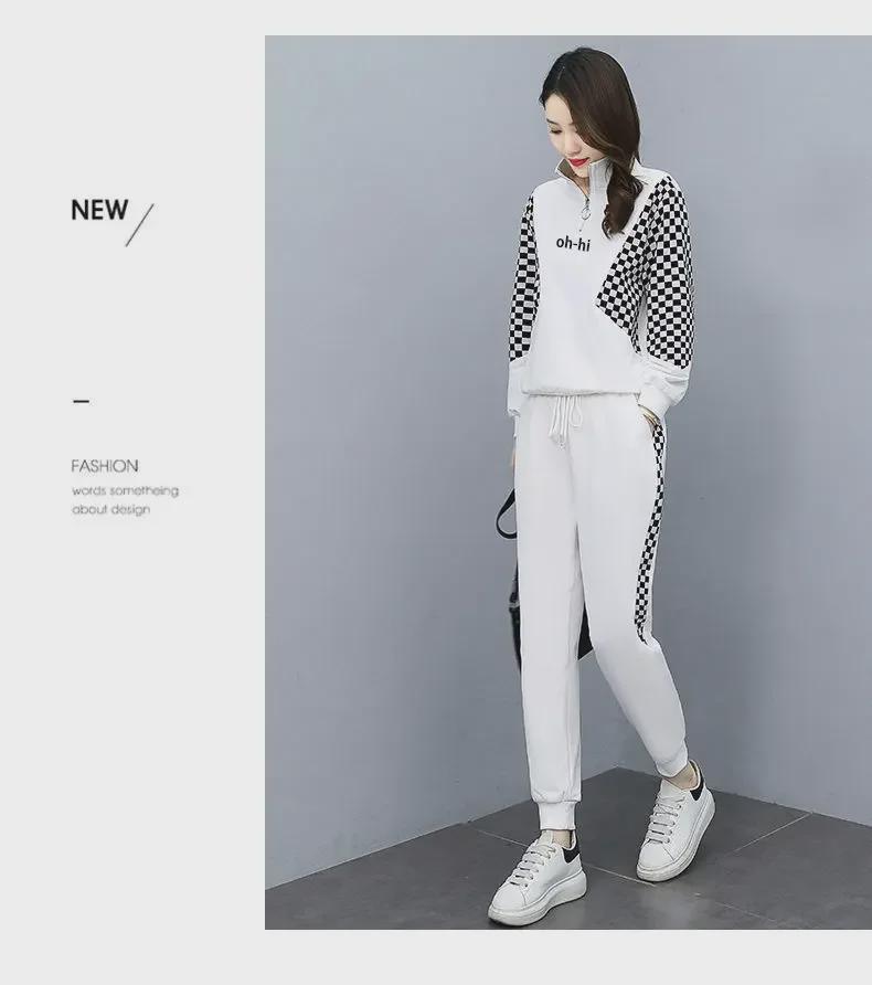 Женская мода: Сезонные костюмы и спортивная одежда — весенние, осенние, зимние толстовки и брюки, замедляющие старение