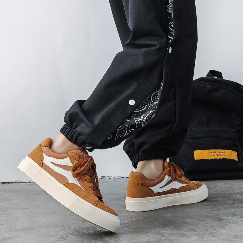 Мужская классическая модная спортивная обувь с низким верхом для скейтбординга, дышащая парусиновая спортивная обувь для студентов, мальчиков, трендовые удобные кроссовки для спортзала с мягкой подошвой