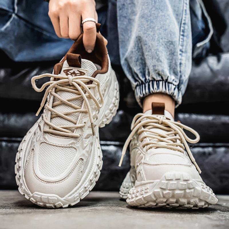 Fashion 2025 New Hot Selling Men's Sneakers Outdoor Mesh Breathable Running Shoes Fashion Versatile Casual Shoes Zapatillas Deportivas