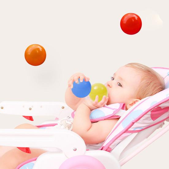 100Pcs Ocean Ball Pit Balls for Toddlers Thicken Crush Proof BPA Free Summer