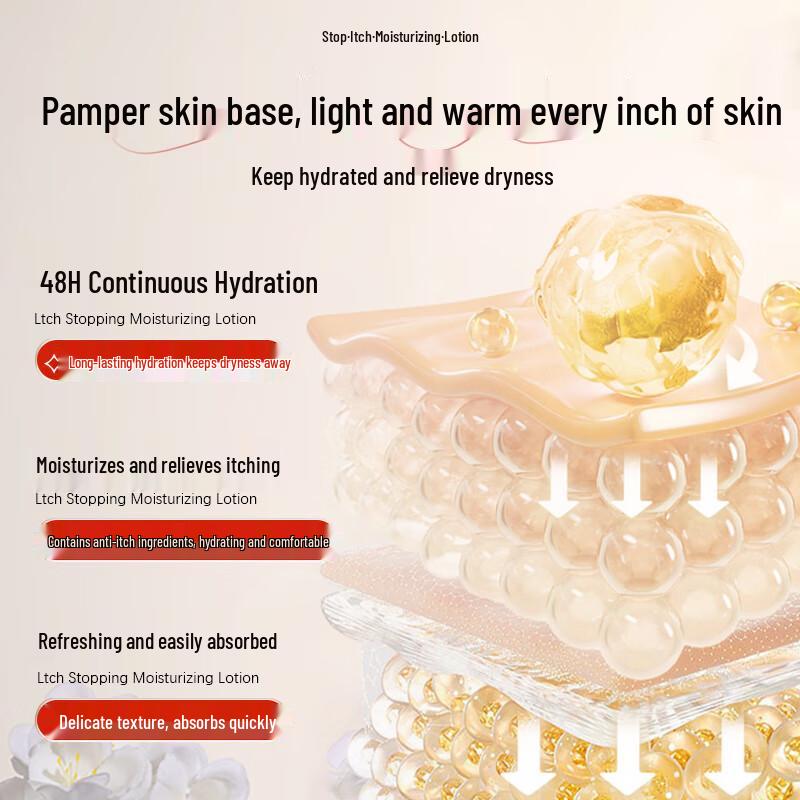 BEAUTY NOTES Увлажняющий лосьон для тела против зуда