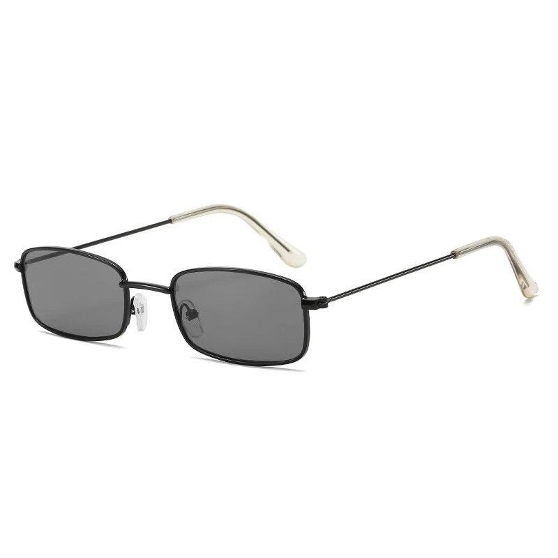Vintage Sunglasses Men Square Metal Frame Sunglasses Pilot Mirror Classic Retro Sun Glasses Women Luxury Summer Eyewear