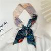New Scarves Silk Scarves Women'S Spring And Autumn Season Long Decorative Professional Scarves Summer Thin Styles Paired With Shirts Stylish