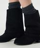 Складные ботильоны Mixxo с пряжкой (4см)_Miaxag102B