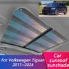 Sunroof Sunshade for Volkswagen VW Tiguan MK2 2017~2024    2024 Car Sun Shade  Window Stickers Parts Car Sun Visor