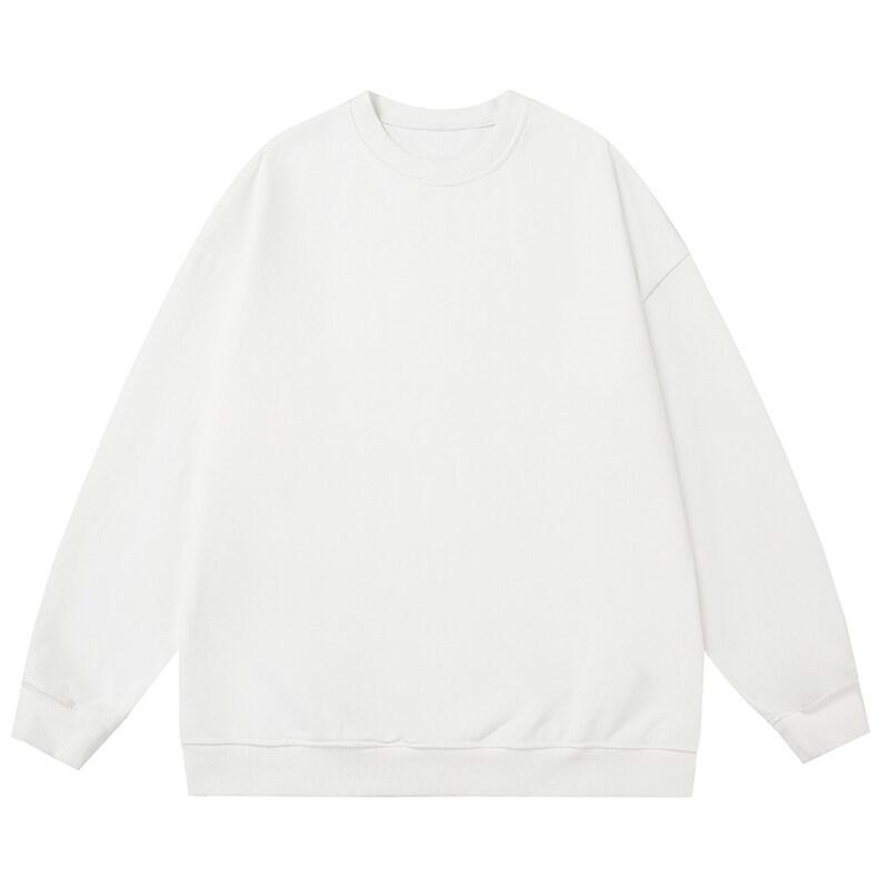 Crew Neck Pullover Sweater Men's and Women's Trendy Brand Loose and Versatile Casual Sports Top Sweater
