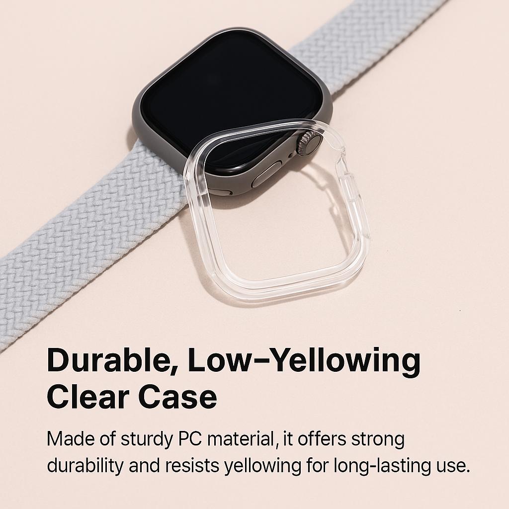 The Ultimate Protection: Apple Watch 49mm PC Clear Case