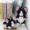 Wrist Pad Curly Cat Doll Pendant Animal German Curly Cat Plush Doll  Birthday Parties