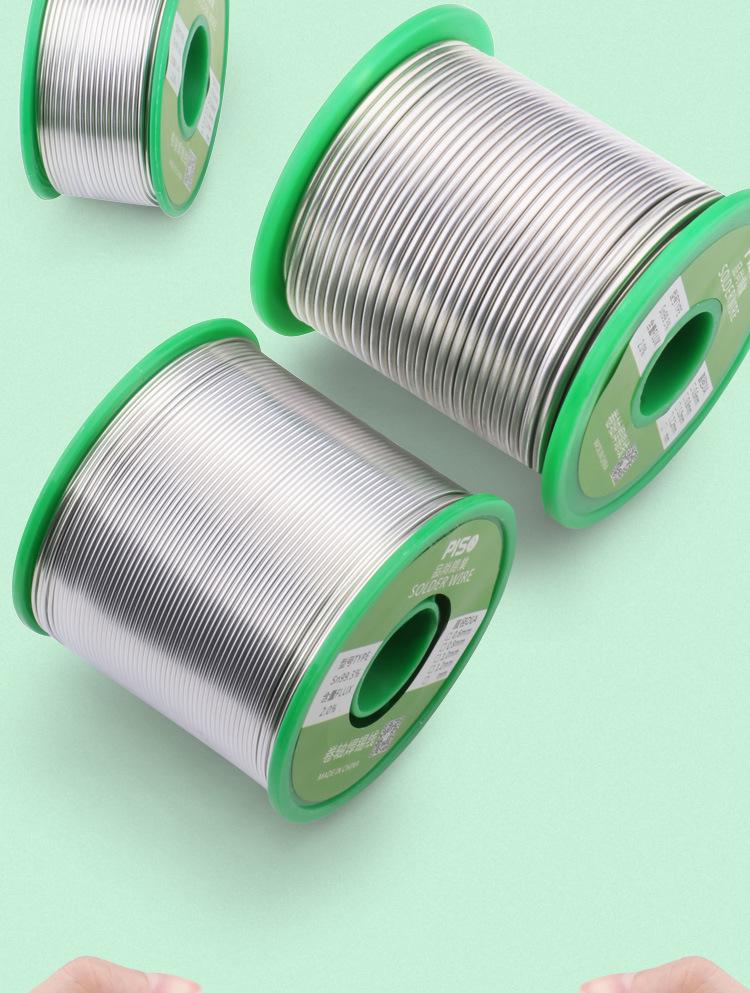 Высокочистая низкотемпературная припойная проволока с канифолью - Идеальна для бытового использования