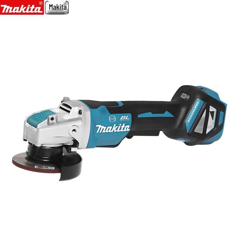 Makita DGA518/DGA519 18В Бесщеточная угловая шлифмашина 125мм Штепсель CN (адаптер в комплекте)