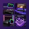 Компьютерный ТВ-ассистированный проводной Bluetooth компьютерный динамик 4D объемный звук настольный динамик динамик для ноутбука коробка HIFI стерео сабвуфер