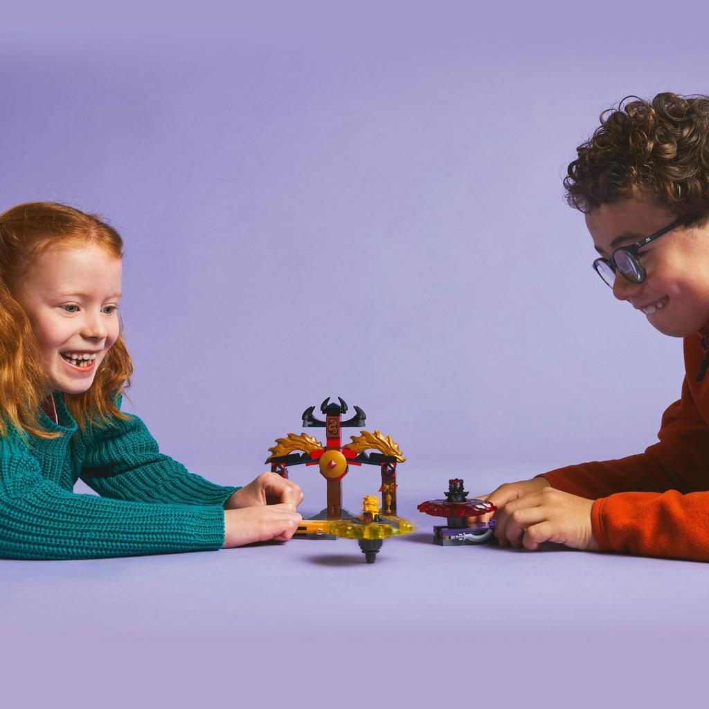 LEGO Ninjago Dragon Spinjitzu Battle Pack Игрушка Подарок на день рождения Блок Образовательный Мальчики Девочки Дети 6 лет 7 лет 8 лет Боевой робот