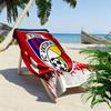 FC Viktoria Plzen Print Beach Towel, Large Soft Quick Dry Towel for Beach Camping Swimming