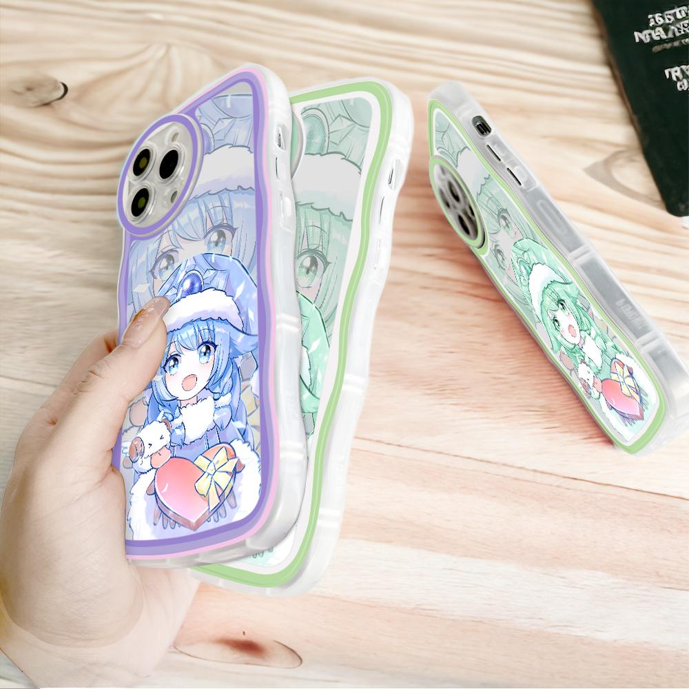 Модный мягкий волнистый чехол для телефона с полным покрытием, защита камеры, противоударный чехол для iPhone Huawei Honor Samsung Xiaomi Redmi OPPO Realme Vivo Infinix Tecno