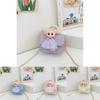 Adorable Korean Style Cartoon Doll Handbag For Girls In Cute Colors And Breathable Fabric