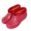 Unisex Fleece-Lined Waterproof Snow Boots: Warm Cotton, Kitchen Work, Laundry, & Car Wash Ready
