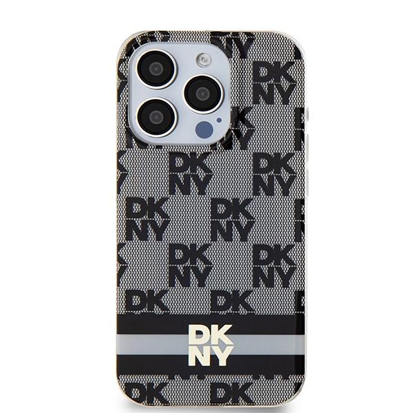 Dkny Dkhmp14Xhcptsk Iphone 14 Pro Max6.7 Czarny/Black Hardcase Iml Checkered Mono Pattern & Printed Stripes Magsafe