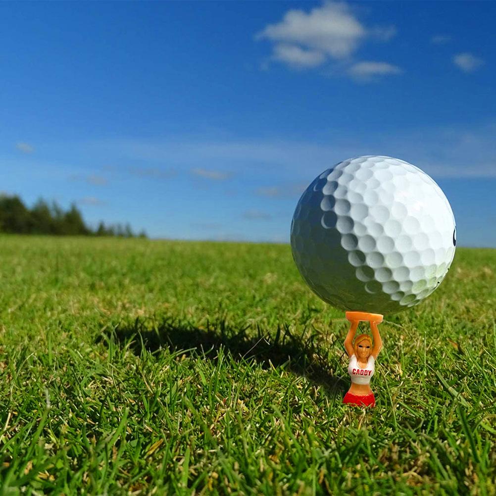 6 шт. Пластиковые тии для мячей Тии Милая Сексуальная Леди в бикини Подарок Пластиковые тии Инструменты