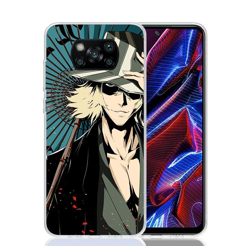 Чехол для телефона Bleach Kisuke Urahara для Xiaomi Poco X7 X6 X5 Pro F7 Ultra Redmi 15C 15 13 13C 12 12C 10 10A 10C 9 9A 9C 9T Обложка Po