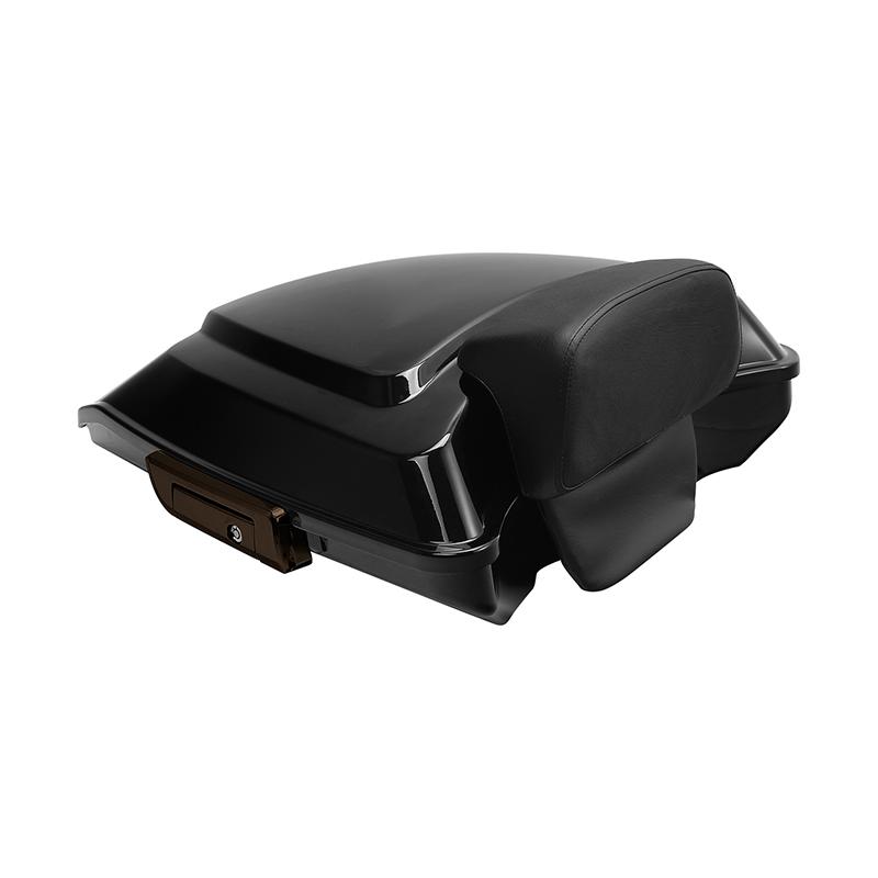 Motorcycle Razor Luggage Trunk Latch Backrest For Harley Touring Street Glide Road Glide 2014-2025 Rear Bag