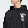 Adidas Originals Adicolor Adibreak Hoodie With Logo Print And Color Block Design Men Hoodies Black IN8079