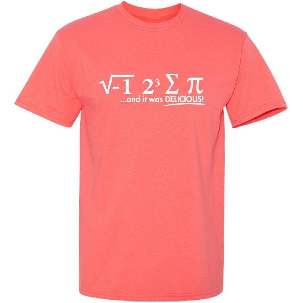 I Ate Some Pi and It was Deliciouss Shirt Funny Math Science Graphic Tee