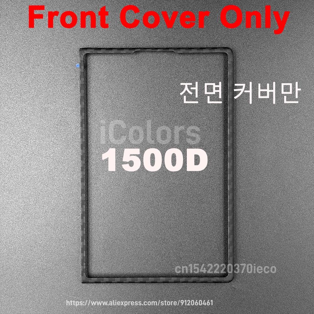 For Samsung Galaxy Fold 8 Wide Front Cover Aramid Carbon Fiber Bumper Ultra-Thin Slim Frame, Back Cover Not Included