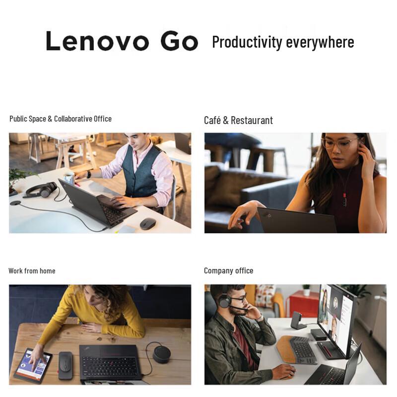 Lenovo Go Wireless Mouse with Type-C Charging