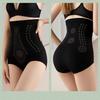 Бесшовные женские трусики с контролем живота, высокая талия, плоские трусики для коррекции живота, нижнее белье для похудения, антибактериальные трусы