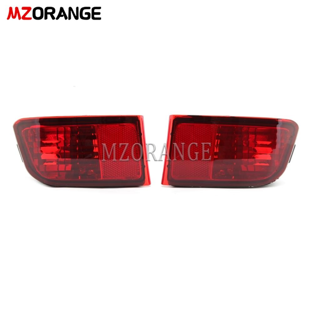 For Toyota Land Cruiser Prado 120 Tail Lamp 2002-2009 Rear Bumper Reflectors Lights No Bulb Rear Lights Tail Lights Taillights