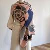 Womens New Scarf, Double-Use Neck Warmer and Wrap, Warm Autumn and Spring Cape
