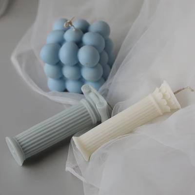 Новая европейская форма для римской колонны, форма для ароматерапевтической свечи, кухонные формы для выпечки, шоколада, ретро домашний декор, форма для гипсовых украшений DIY