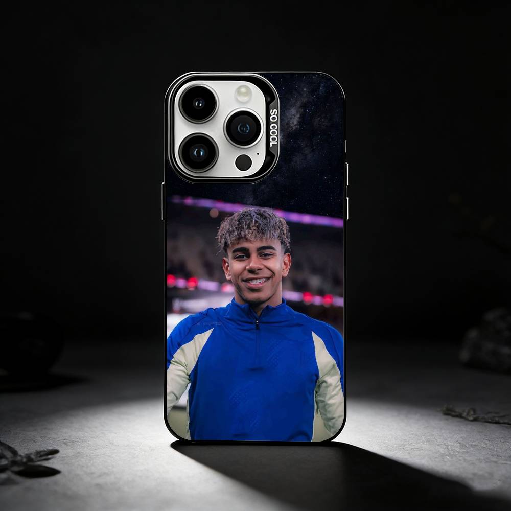 Чехол для телефона L-Lamine 19 Y-Yamal Для iPhone 17,16,15,14,13,12,11 Plus,Pro Max,XS,Цветной серебристый чехол для телефона