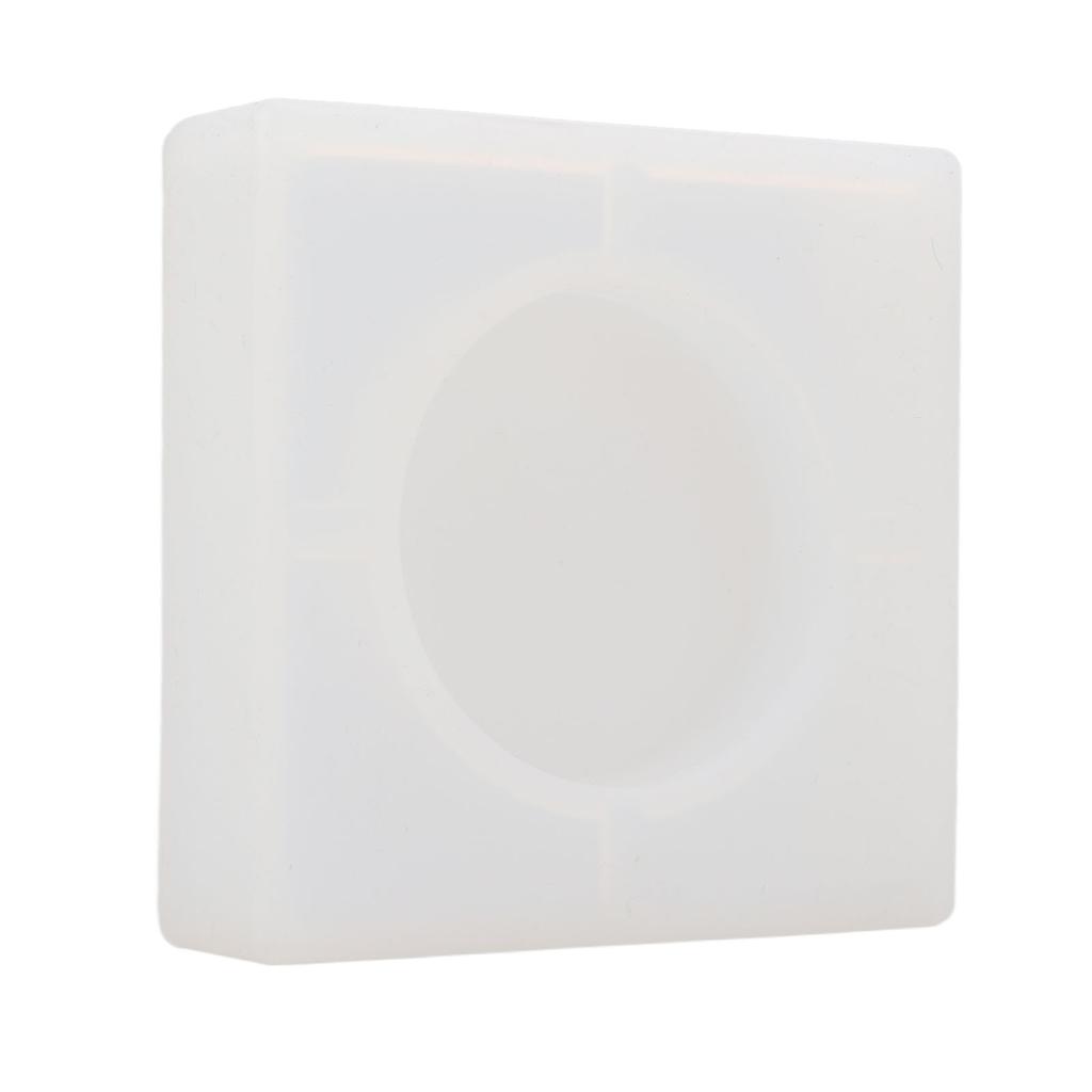 Ashtray Silicone Mold Tetragonum Multi Purpose Easy To Demold Reusable Jewelry Storage Resin Molds