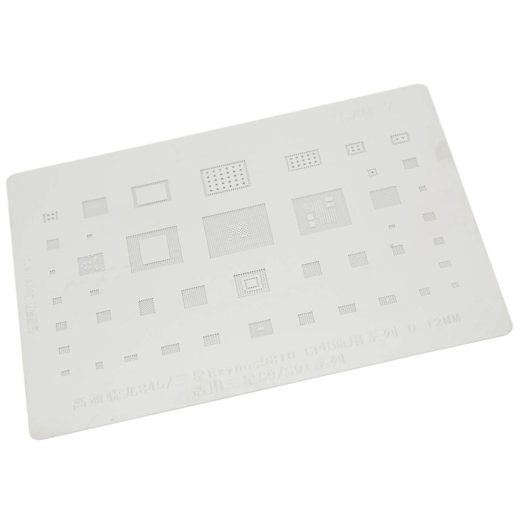 Трафарет для реболлинга телефона с точным позиционированием шаблона для установки олова на процессор для серии Samsung S9