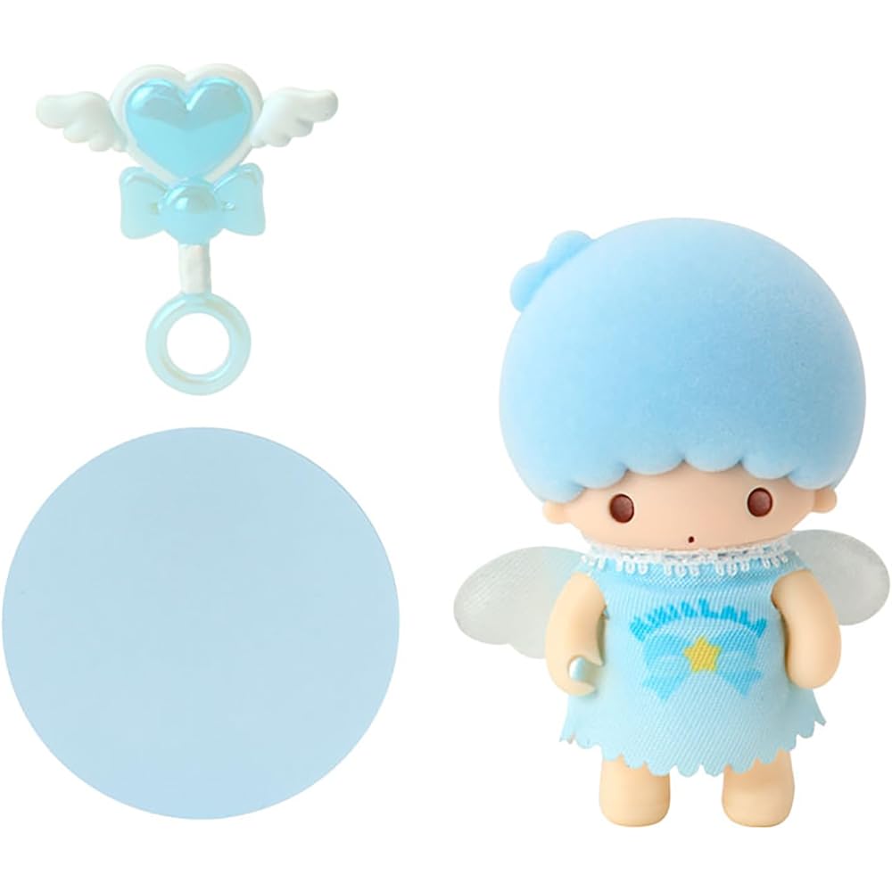 Sanrio Little Twin Stars Кики Мини Пушистая Кукла 15 см Мягкая Плюшевая Игрушка