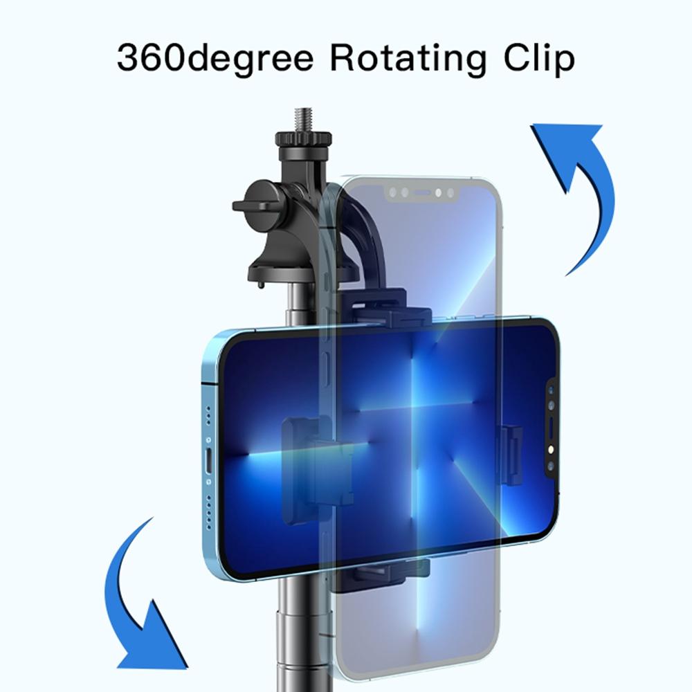 Factory Price SF13 Retractable Extended Wireless Tripod Phone Live Streaming Selfie Stand