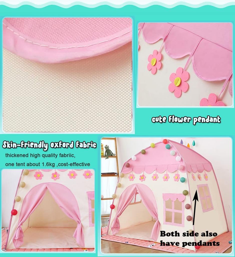 Children's Tent Baby Play House Boys Girls Blossoming Kindergarten Outdoor Toy Tent