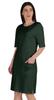 Inkmeso Женское платье-футболка с рукавами по локоть, стандартного кроя, с передними карманами