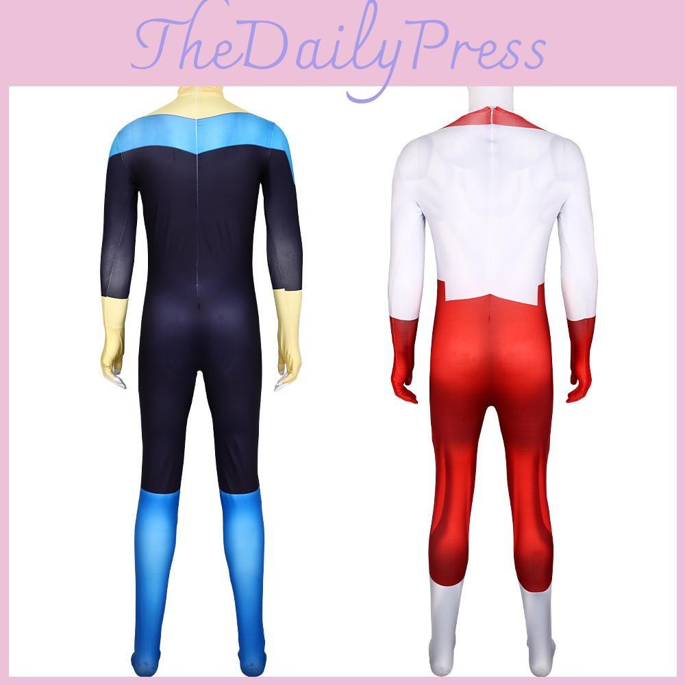Invincible Man Omni Cosplay Costume Jumpsuit Clothes Halloween Fashion Party