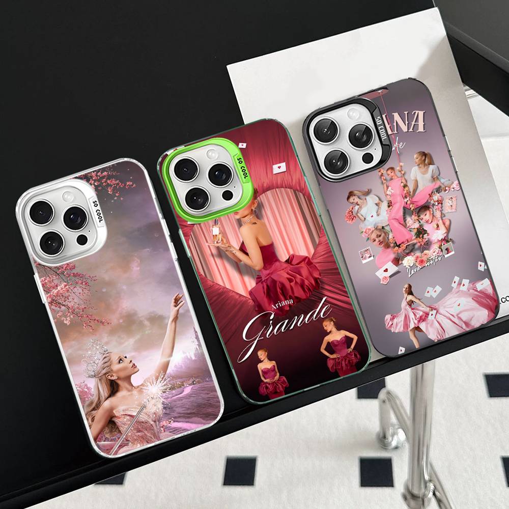 Чехол для телефона A-Ariana G-Grande Для iPhone 16 15 14 13 12 11 17 Pro MAX Plus Pro Матовый противоударный чехол