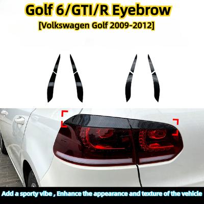 4 шт. Накладки на задние фонари для Volkswagen VW Golf 6 MK6 GTI R 2008 2009 2010 2011 2012 2013 Накладки на фары