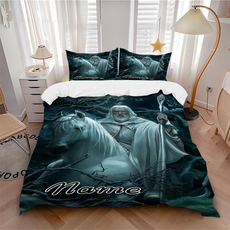 Custom Textile Journey Courage Bedding 3 Piece Set HD Print Duvet Cover Pillowcases for Teens Adult Bedroom Decoration