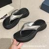 Fashion Whoholl Brand Flip Flops Women Summer Shoes Outdoor Slippers EVA Rubber Platform Beach Slides with Thick Cushion Non-slip 40-41