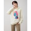 ELLE Heavy-Duty Print Hooded Sweatshirt