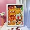 Детская Алмазная Живопись В Рамке Ручной Работы Сумка с Материалами Sanrio Алмазная Паста Живопись Концентрация Игрушка