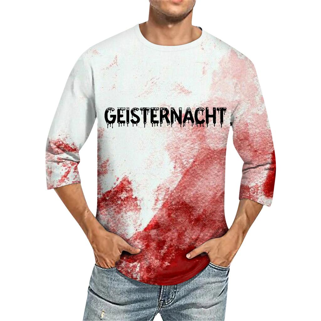 Men's T-shirt T-shirts Graphic Text Pool3D Printing Street Casual Short Sleeve Printed Clothing Basic